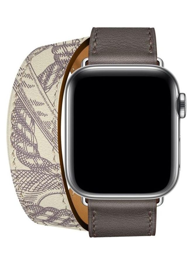 BGM Replacement Strap Watchband For Apple Watch Series 6/SE/5/4/3/2/1 38mm - 40mm Grey  - Image 1