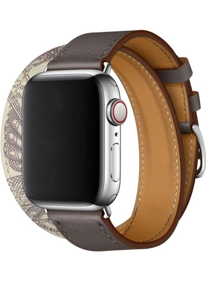 BGM Replacement Strap Watchband For Apple Watch Series 6/SE/5/4/3/2/1 38mm - 40mm Grey  - Image 2