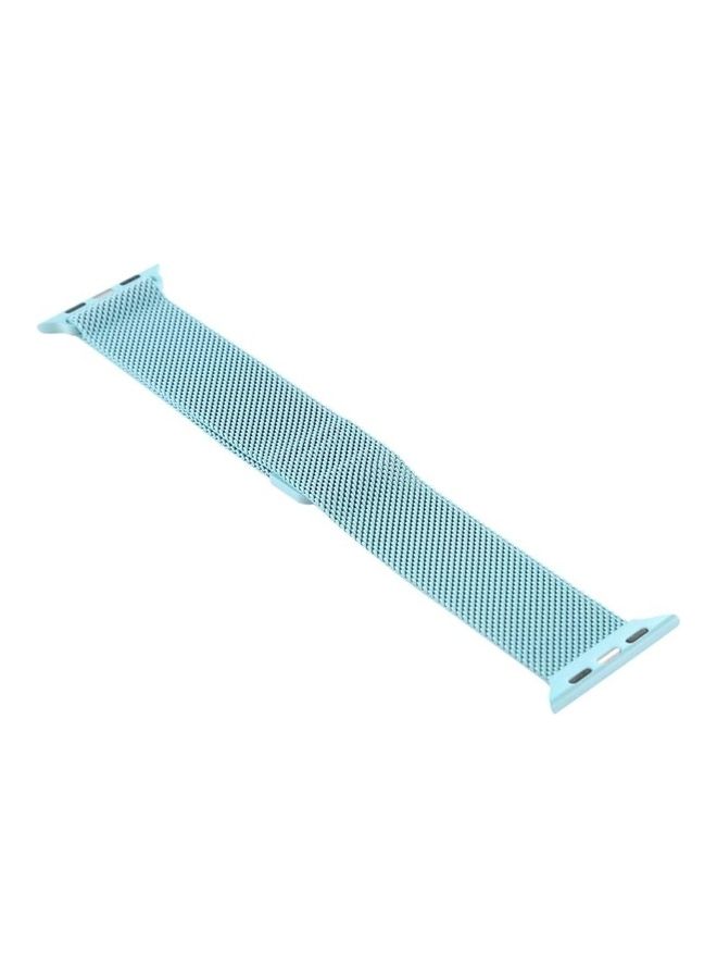 BGM Replacement Strap Watchband for Apple Watch Series 1/2/3/4/5/6/SE 38-40mm Blue - Image 3