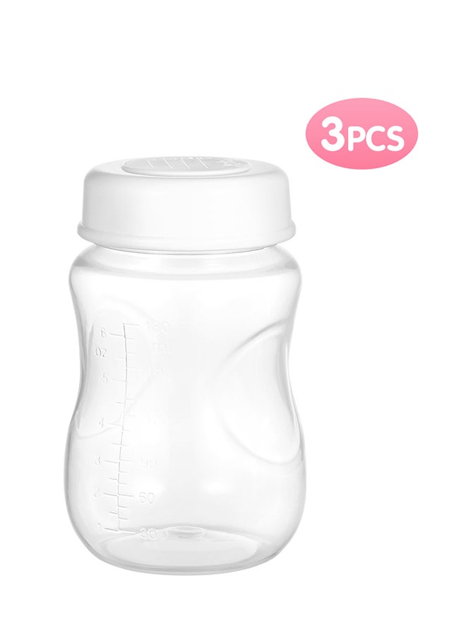 3-Piece Breastmilk Bottles With Lid - Image 2