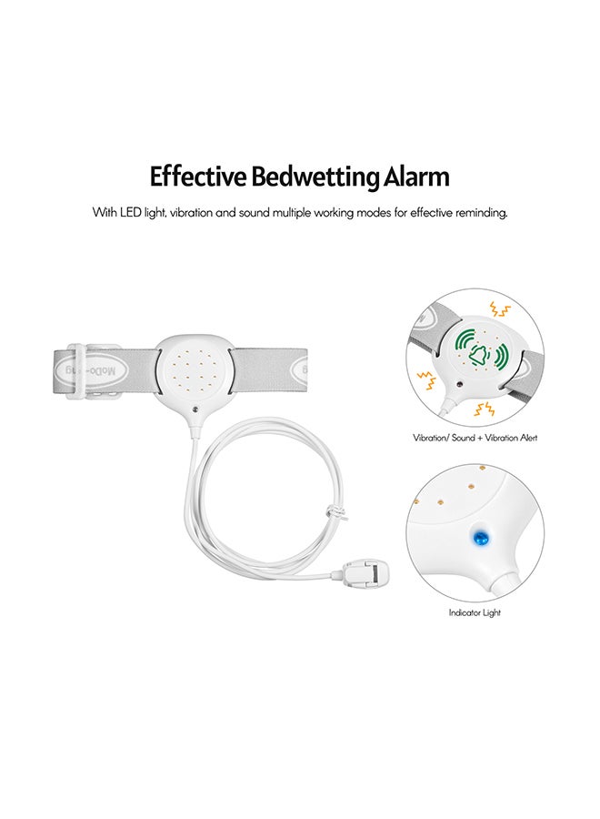3 Modes Bedwetting Alarm With Light Sound And Vibration - Image 3