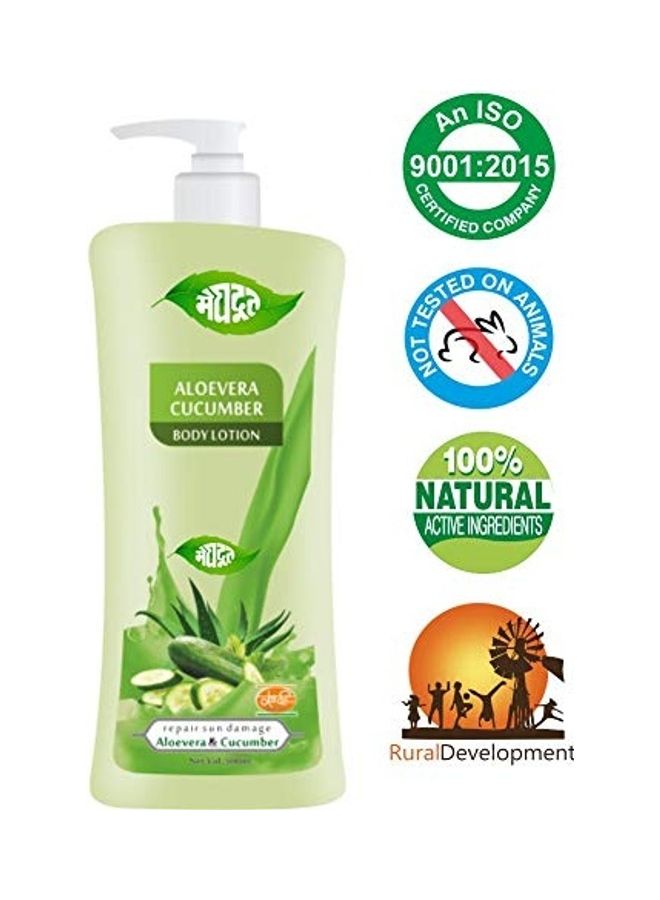 ميجدوت مجموعة لوشن الجسم بالألوفيرا والخيار، مكونةٌ من قطعتين . 500ملليلتر - Image 4