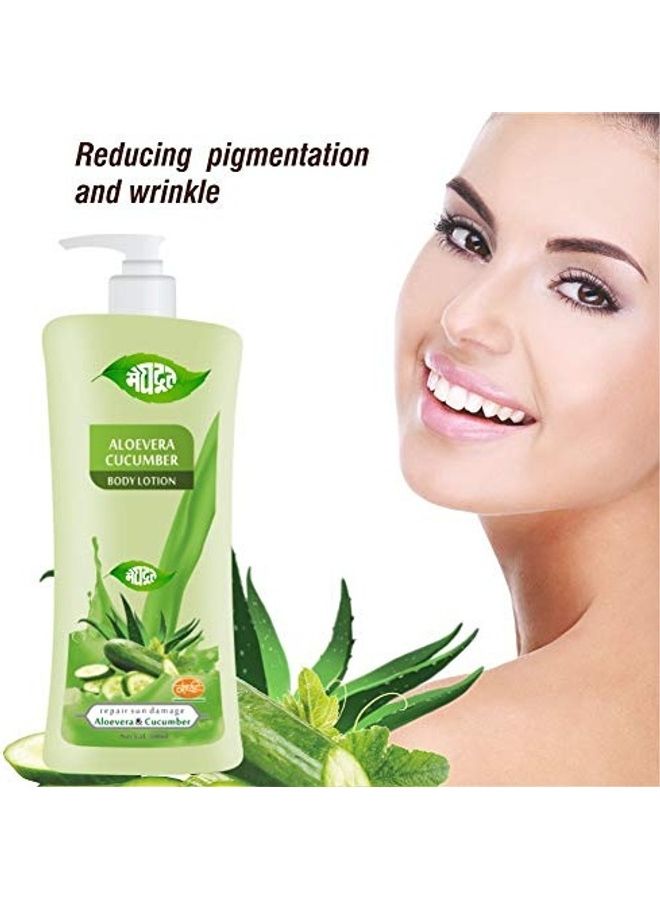 ميجدوت مجموعة لوشن الجسم بالألوفيرا والخيار، مكونةٌ من قطعتين . 500ملليلتر - Image 5