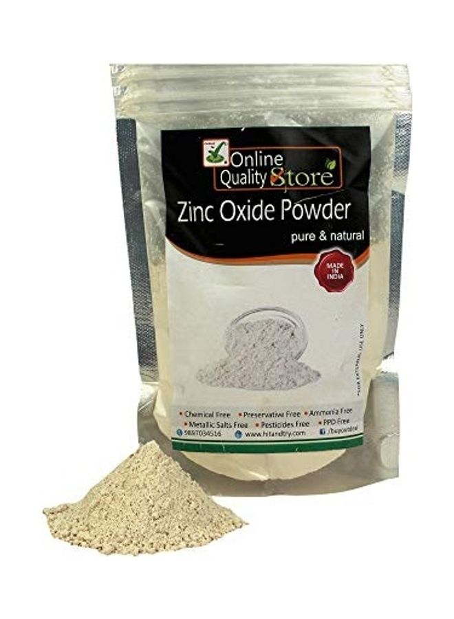 Online Quality Store Zinc Oxide Face Pack for Skin Care White 100grams  - Image 5