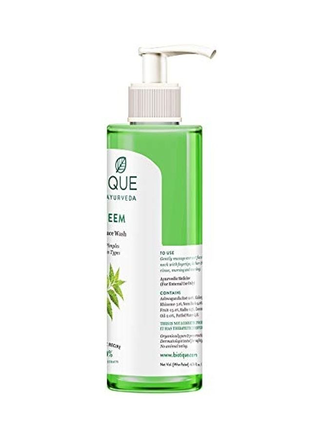 Biotique Bio Neem Purifying Face Wash For All Skin Multicolor 100ml - Image 3