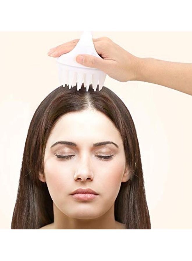 BTYMS 2-Piece Scalp Massage Brush Shampoo Head Massager Exfoliating Scalp Brush Purple - Image 5