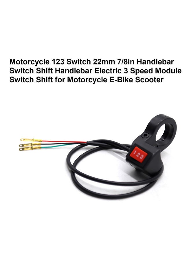 Generic Module Switch Shift For Motorcycle E-Bike Scooter  - Image 3