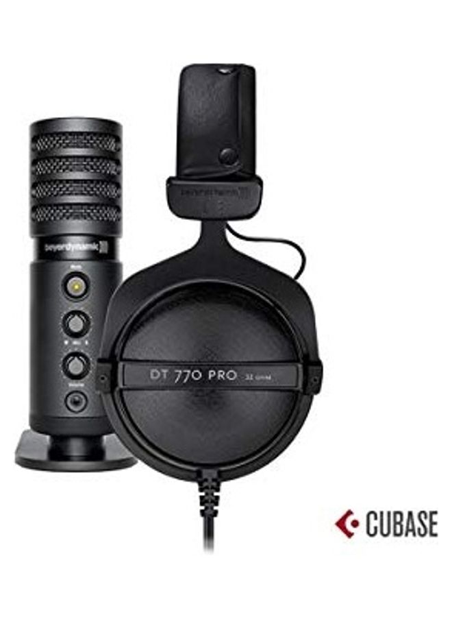 بيير ديناميك حزمة Creator PRO مع DT 770 PRO وميكروفون Fox USB مع سماعة Knox Gear - Image 2