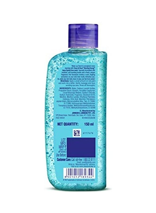 Clean & Clear Morning Energy Aqua Splash Multicolour 150ml - Image 2