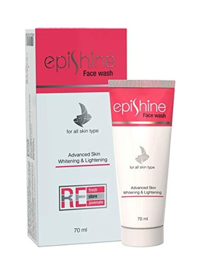 Epishine - Advanced Skin Whitening And Brightening Face Wash Multicolour 70ml - Image 1
