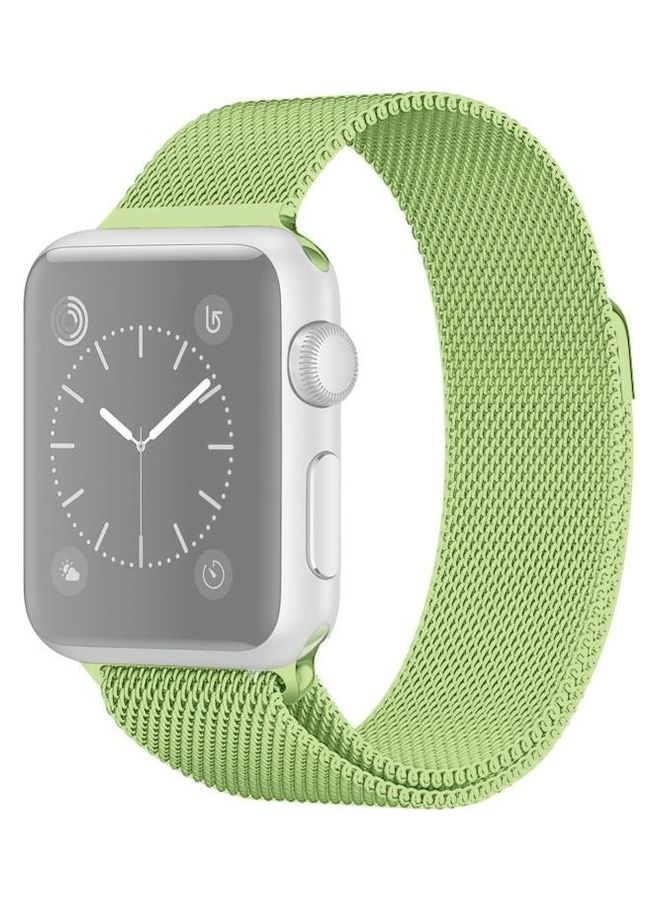 BGM Replacement Strap For Apple Watch Series 6/SE/5/4 40mm And 3/2/1 38mm Mint Green - Image 1