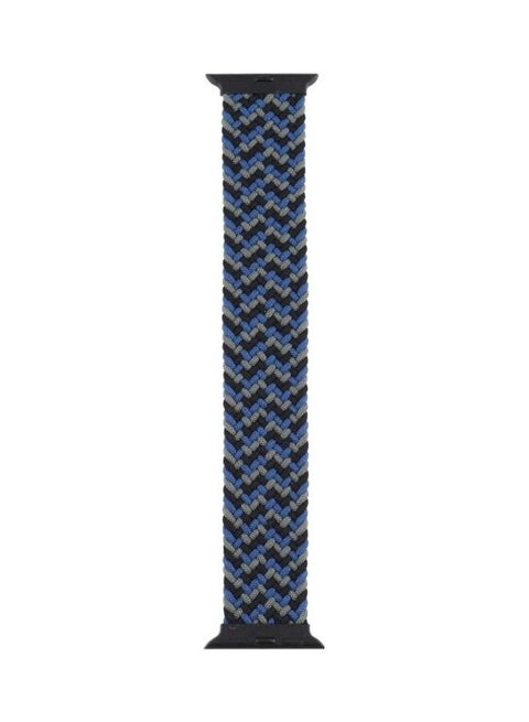 Single Loop Weaving Nylon Replacement Watchband For Apple Watch Series 6/SE/5/4 Multicolour