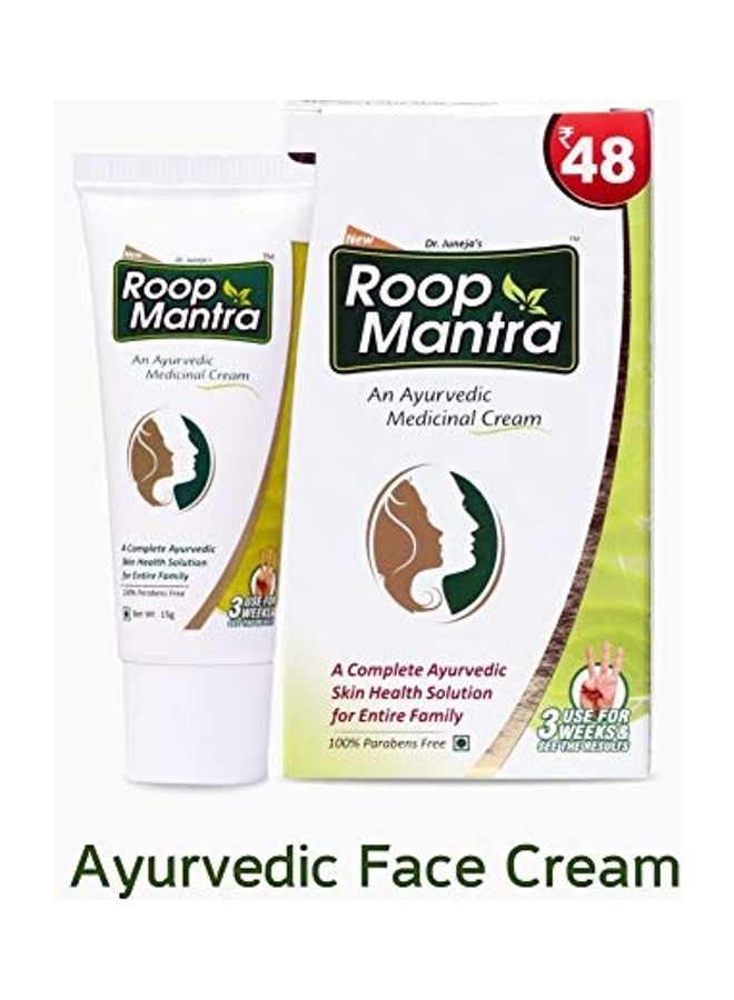 روب مانترا مجموعة كريم تفتيح الوجه بالألوفيرا مكونة من 4 قطع أبيض 15جرام - Image 3