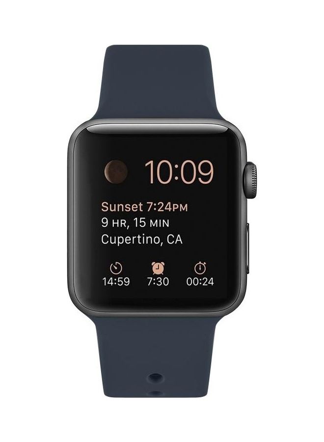 BGM Replacement Strap For Apple Watch Series 6/SE/5/4 40mm And 3/2/1 38mm Midnight Blue - Image 2