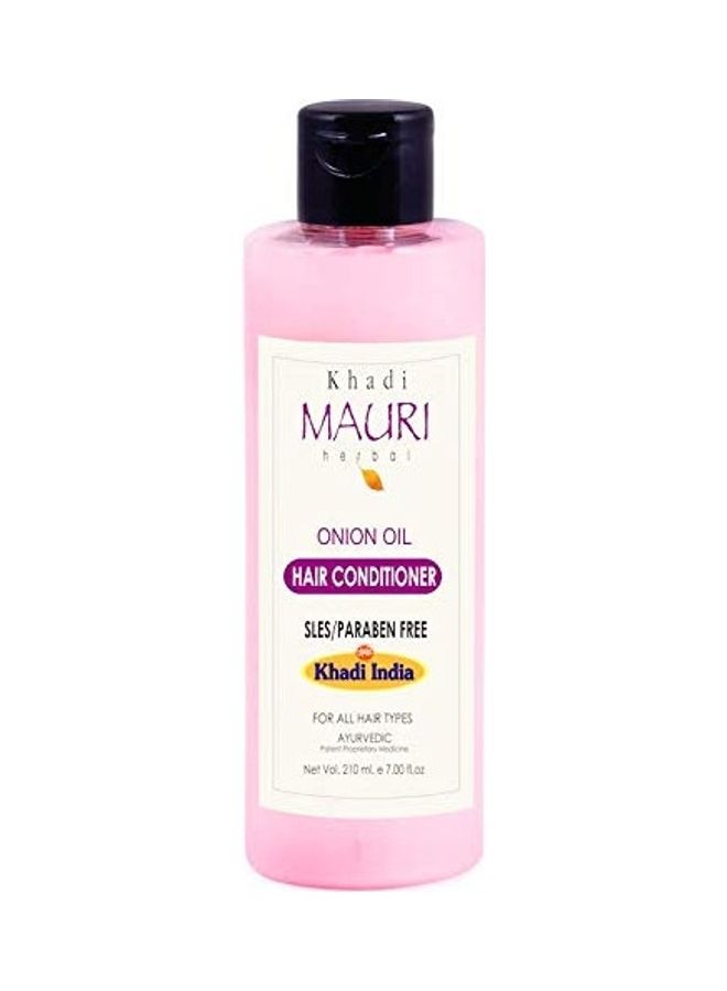 Khadi Mauri Herbal - Onion Oil Hair Conditioner Multicolour 210ml - Image 1