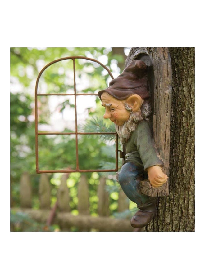 Generic - Dwarf Gate Design Garden Character Statue Funny Statue For Garden Decor Multicolour - Image 1
