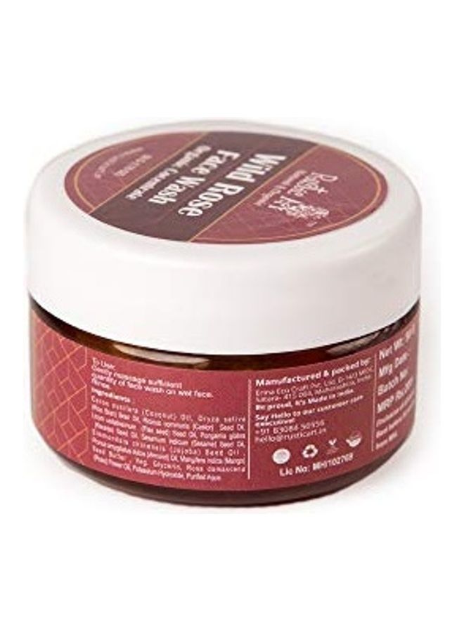 Rustic Art 2-Pack Organic Wild Rose Face Wash Concentrate Combo Pack Red 2 x 50grams - Image 4