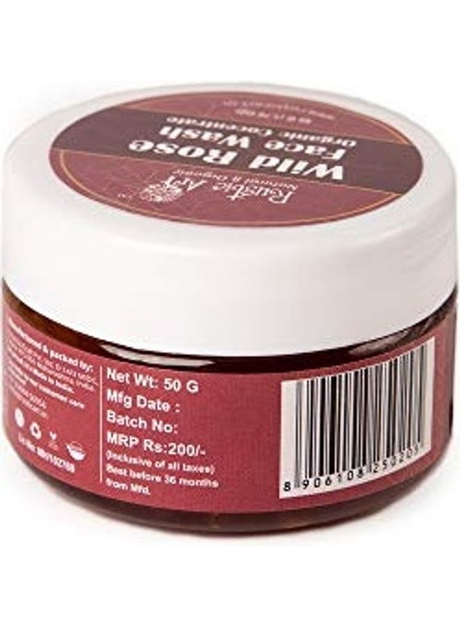 Rustic Art 2-Pack Organic Wild Rose Face Wash Concentrate Combo Pack Red 2 x 50grams - Image 5