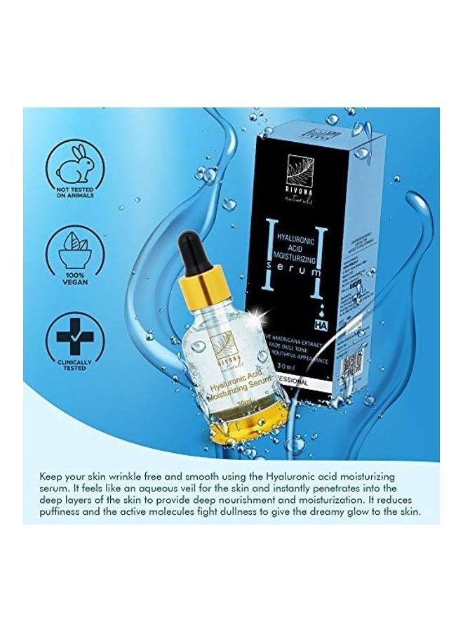 RIVONA NATURALS Hyaluronic Acid Face Serum Clear 30ml  - Image 3