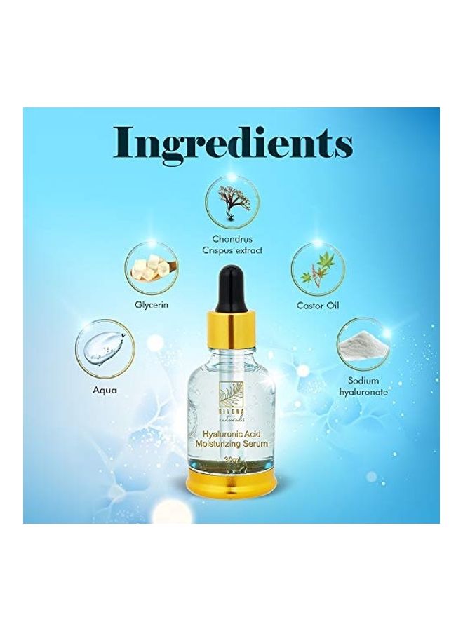 RIVONA NATURALS Hyaluronic Acid Face Serum Clear 30ml  - Image 4