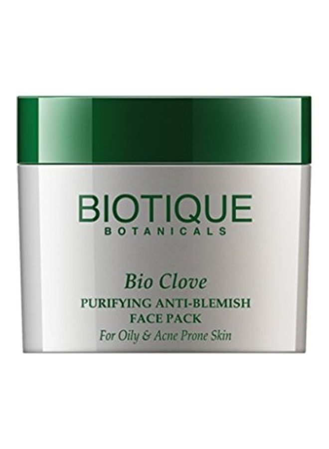 بيوتيك عبوة بيو كلوف لتنقية الوجه ومقاومة عيوبه رمادي/أخضر 75جرام - Image 1
