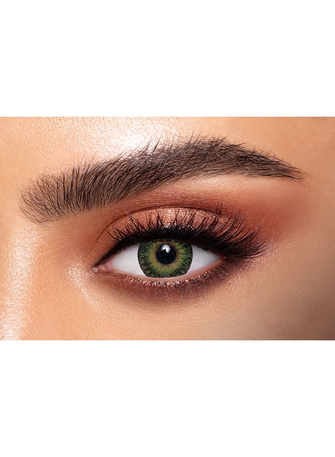Dahab Medusa (Dark Green) 9 Months Contact Lenses  - Image 1