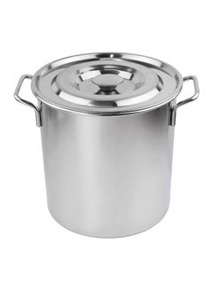 ALMUFARREJ Soup Pot Silver 40cm  - Image 1
