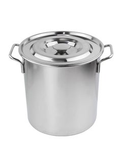 ALMUFARREJ Soup Pot Silver 45cm  - Image 1
