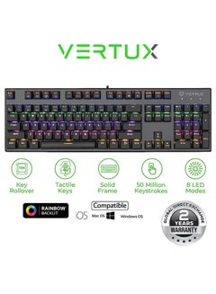VERTUX RGB Gaming Keyboard  - Image 2