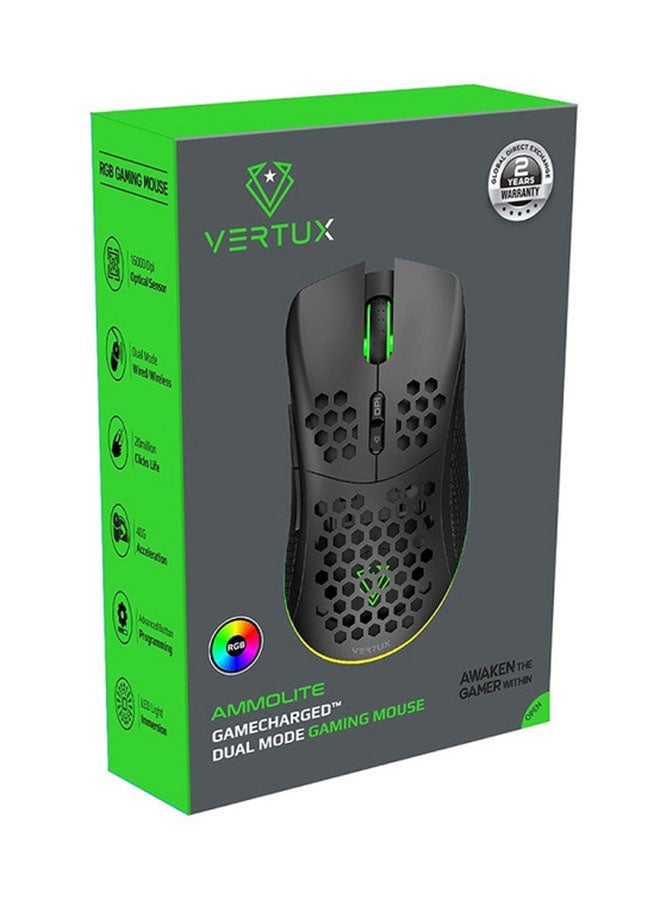 Ammolite Honeycomb Design Wireless Mouse