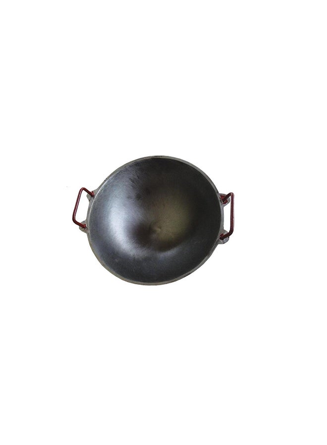Ayda Pre-Seasoned Cast Iron Kadai Black 6inch  - Image 3