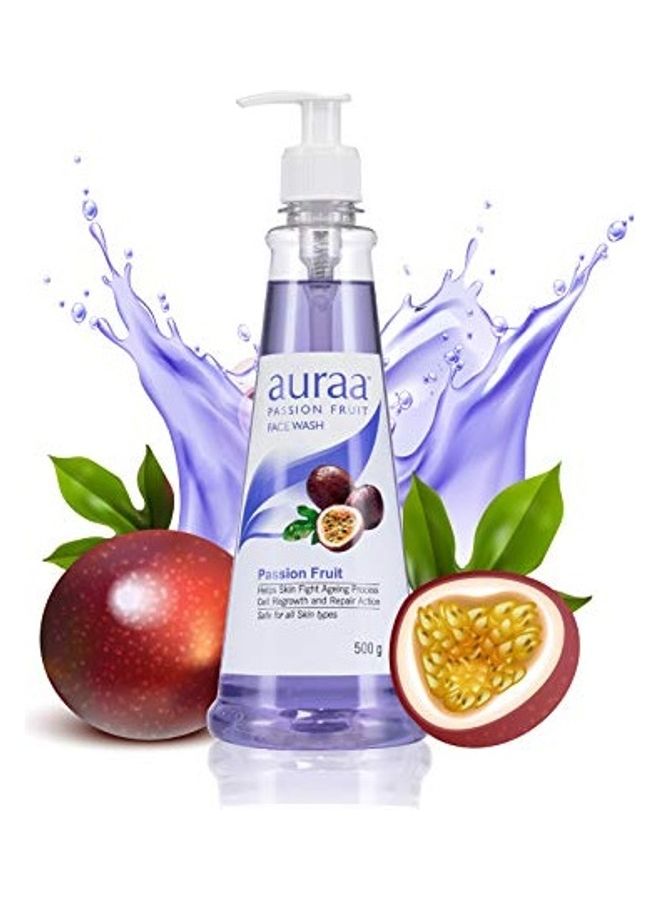 أورا غسول الوجه باشن فروت متعدد الألوان 500جرام - Image 2