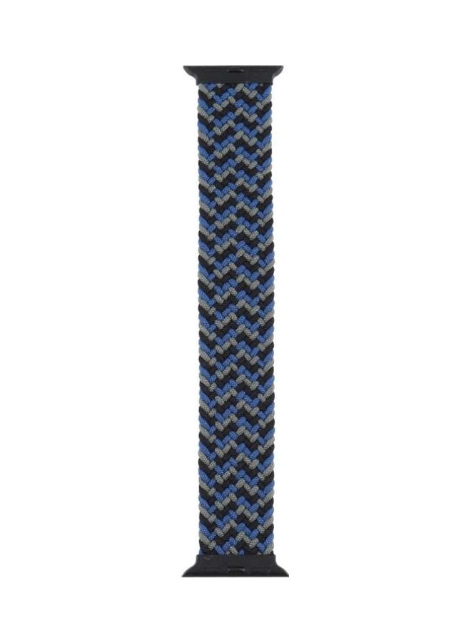 BGM - Single Loop Weaving Nylon Replacement Watchband For Apple Watch Series 6/SE/5/4 Multicolour - Image 1