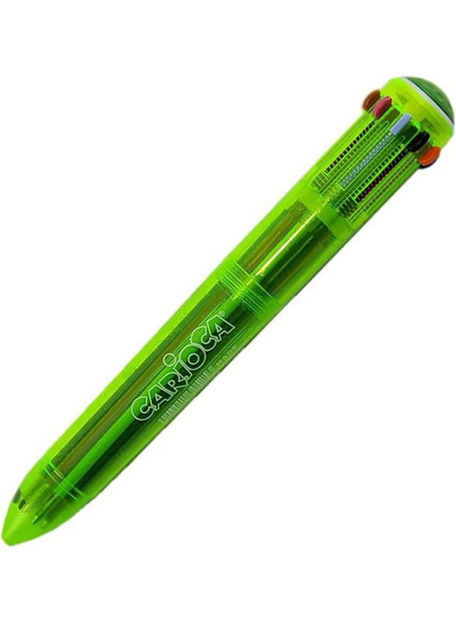 carioca 10 Colors Pen Fluo Green - Image 2