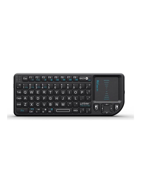 Mini X1 Portable Wireless Keyboard Black