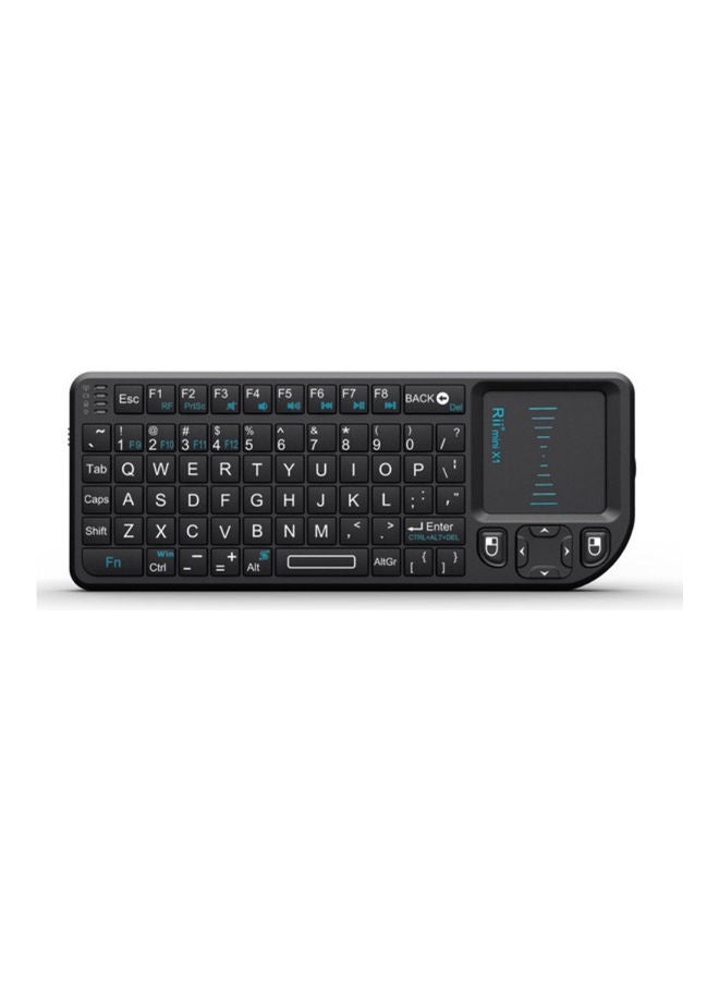 Mini X1 Portable Wireless Keyboard Black