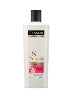Tresemme Smooth & Shine Conditioner, with Vitamin H & Silk Protein White 340ml  - Image 1