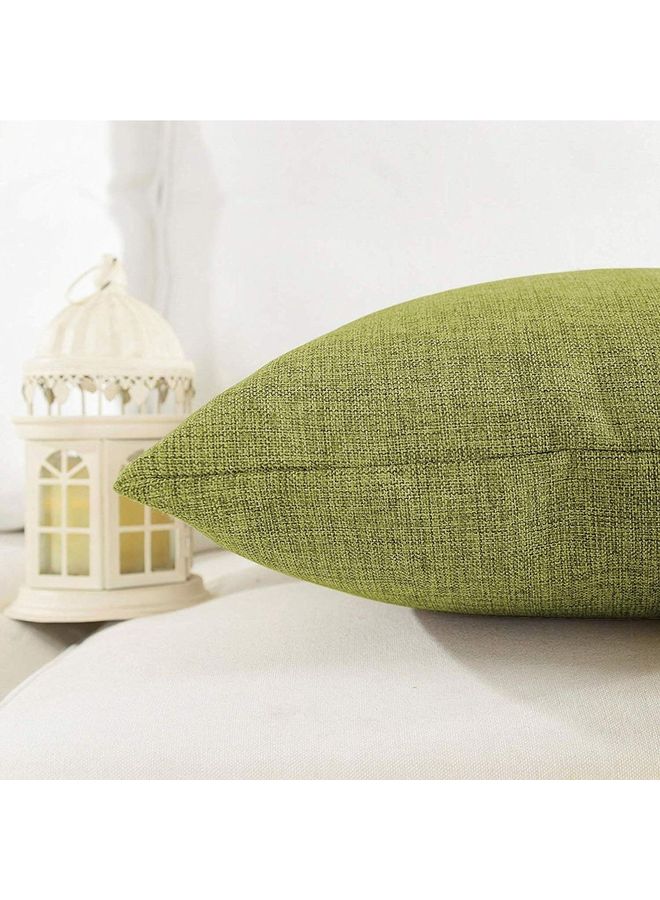 benefit 4-Piece Decorative Cushion Set Green 40x40cm - Image 4