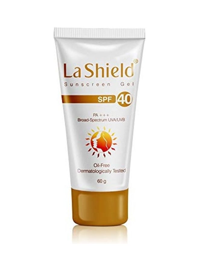 La Shield - 2-Pack Anti Acne Sunscreen Gel Set White 60grams - Image 1
