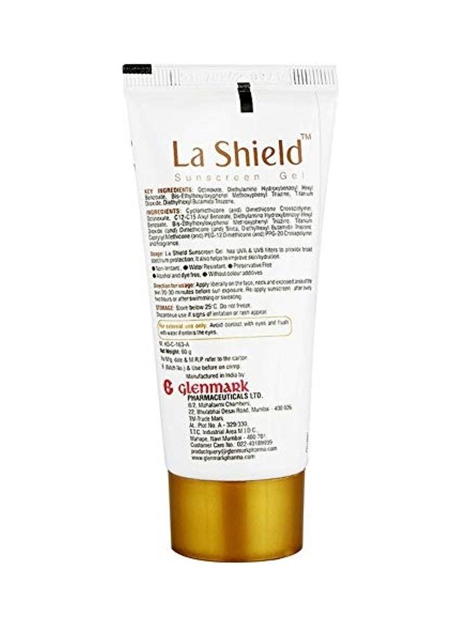 La Shield - 2-Pack Anti Acne Sunscreen Gel Set White 60grams - Image 1