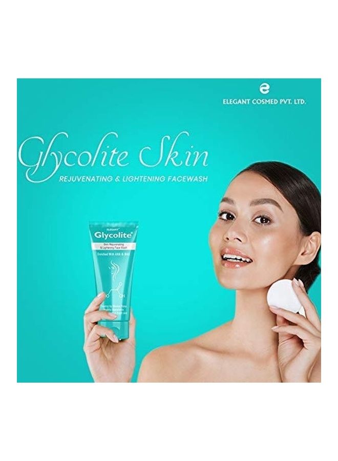 Skin Rejuvenating and Lightening Face Wash Blue 60ml