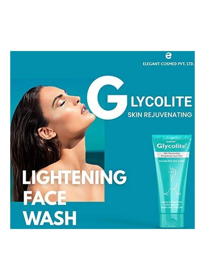 Skin Rejuvenating and Lightening Face Wash Blue 60ml