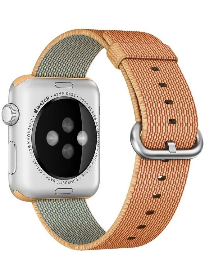 BGM Replacement Strap Watchband For Apple Watch Series 6/SE/5/4/3/2/1 38mm - 40mm Gold - Image 1
