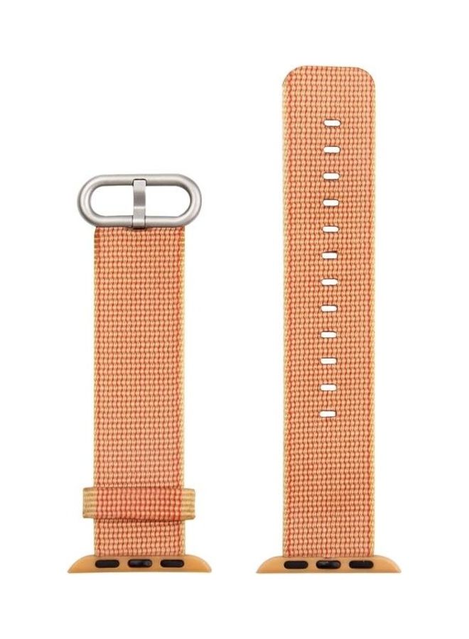 BGM Replacement Strap Watchband For Apple Watch Series 6/SE/5/4/3/2/1 38mm - 40mm Gold - Image 2
