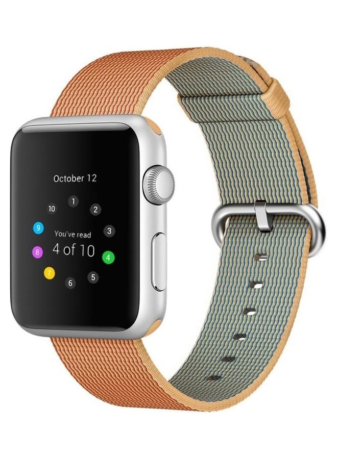 BGM Replacement Strap Watchband For Apple Watch Series 6/SE/5/4/3/2/1 38mm - 40mm Gold - Image 4