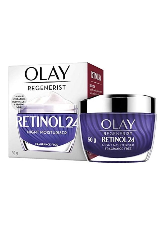 Olay Regenerist Retinol 24 Moisturiser Night Cream Multicolour 50grams - Image 3