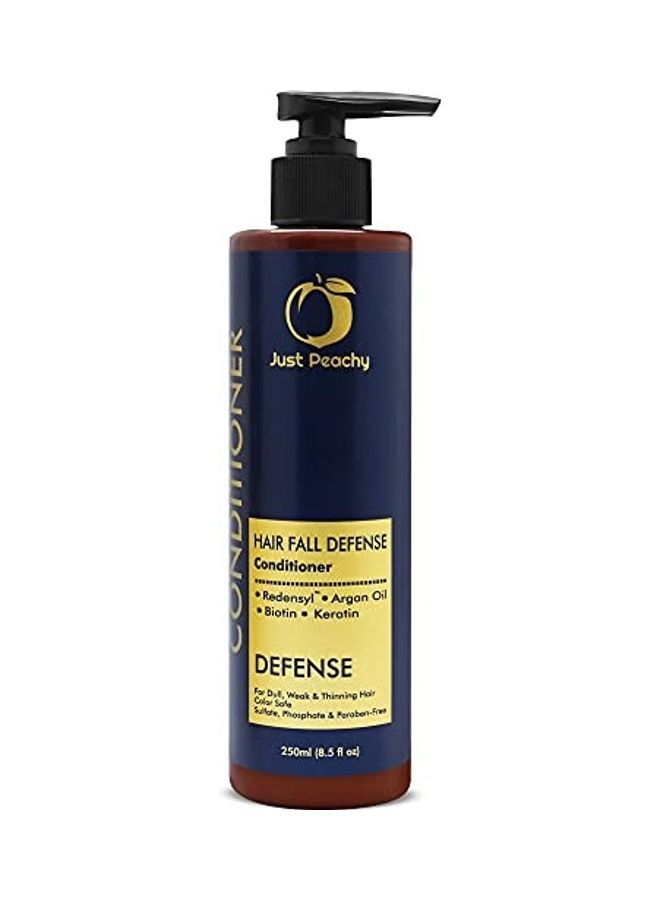 Just Peachy Hair Fall Defense Conditioner Blue 1.9x7.0x1.9inch - Image 1