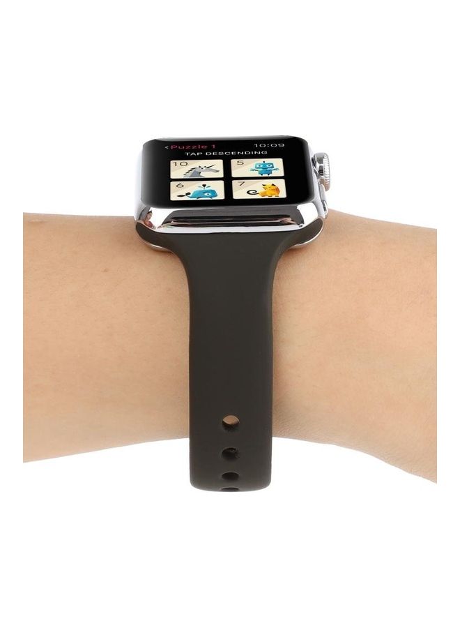 BGM Replacement Strap For Apple Watch Series 5/4 44mm And 3/2/1 42mm Olive Green  - Image 3