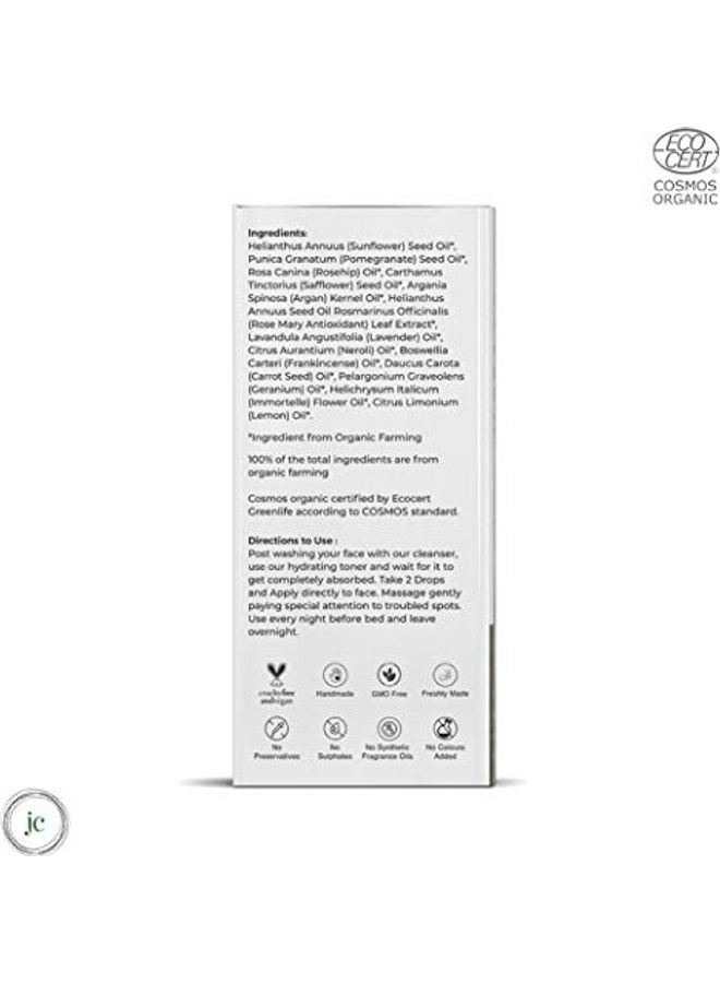 Juicy Chemistry Organic Facial Oil Multicolour 10ml  - Image 5