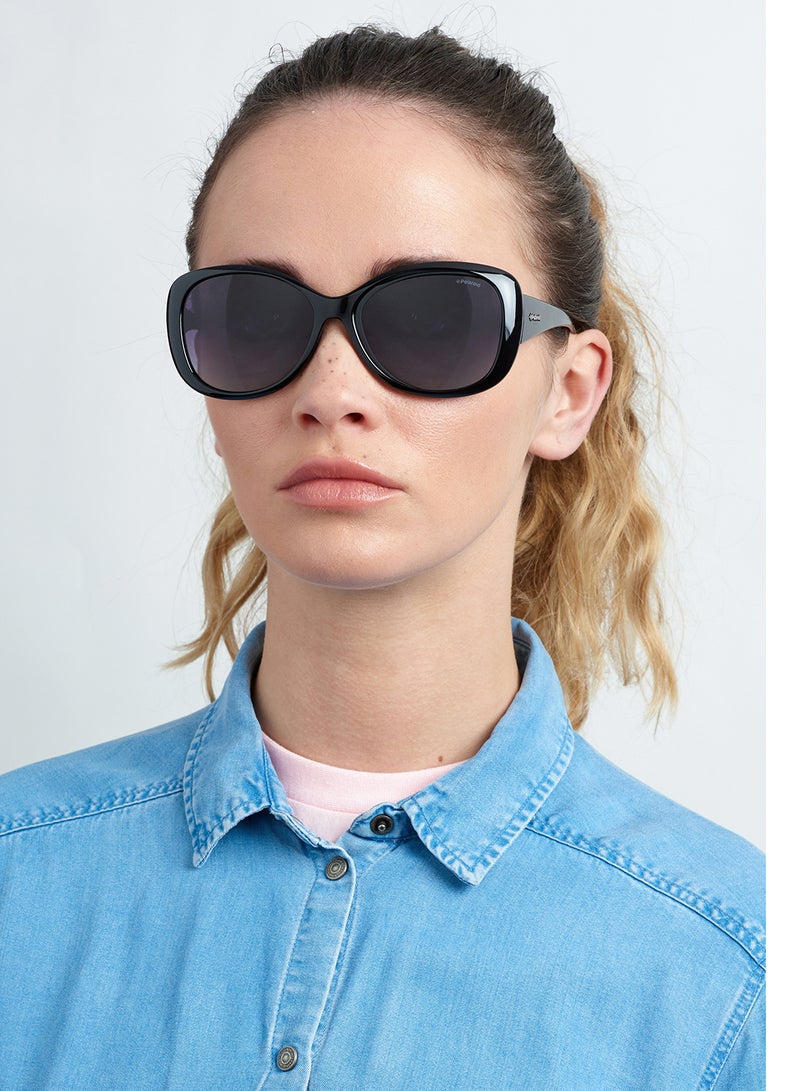 Polaroid Women's Rectangular Sunglasses 217290 - Image 4